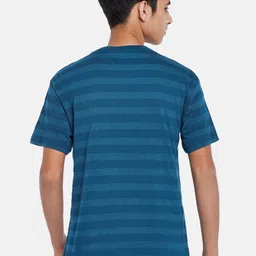 Coolsters by Pantaloons Boys Blue Striped T-shirt image 5