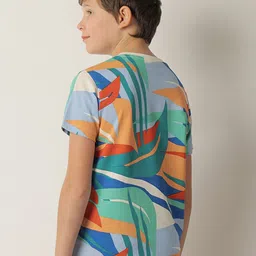 Jack & Jones Junior Boys Graphic Printed Pure Cotton T-Shirt image 4