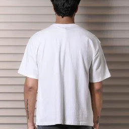 9FIGR Unisex Striped V-Neck Pockets T-shirt image 4