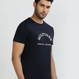 Tommy Hilfiger Men Round Neck Typography T-shirt image 4