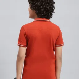 Monte Carlo Boys Typography Printed Polo Collar T-shirt image 4