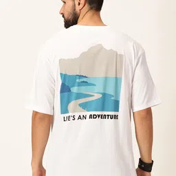 Thomas Scott Round Neck Typography Printed Bio Finish Cotton T-shirt image 4