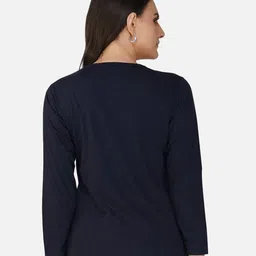 CHOZI Pack Of 2 Typography Printed Cotton T-shirt image 5