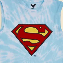 Pantaloons Junior Boys Super Man Printed Cotton T-shirt image 4