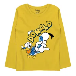 Minicult Boys Pack Of 3 Mickey & Friends Printed Cotton T-shirts image 3