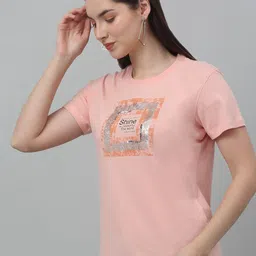 Cantabil Typography Printed T-shirt image 5