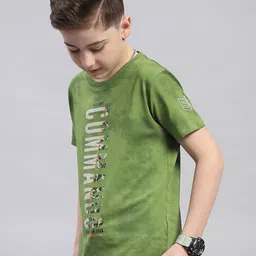 Monte Carlo Boys Typography Printed Casual Round Neck T-shirt image 4
