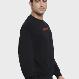 Bewakoof X Official Marvel Merchandise Venom Street Graphic Printed Oversized Sweatshirt image 3