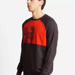 Wildcraft Men Brown Printed Cotton Sweatshirt image 5