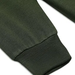 mack jonney VIMAL JONNEY Kids Typography Printed Fleece Sweatshirt image 5