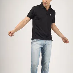 Greylongg Polo Collar Regular Fit T-shirt image 2