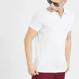 Jack & Jones Men Polo Collar Slim Fit Cotton T-shirt image 5