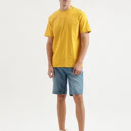 United Colors of Benetton Round Neck Relaxed Fit Cotton T-shirt image 5