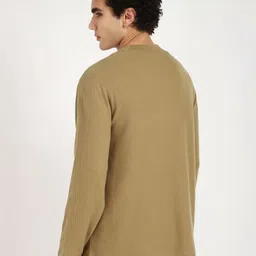 Calvin Klein Jeans Men Graphic Printed Round Neck Cotton Relaxed Fit T-shirt image 3