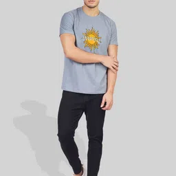 Greylongg Yorksteadd 2076 Typography Printed T-shirt image 4