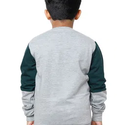 IndiWeaves Boys Pack Of 2 Colourblocked Fleece Sweatshirt image 5