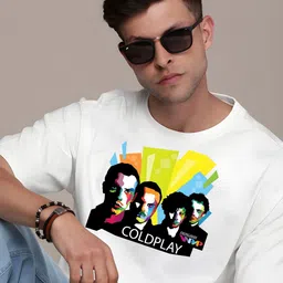 KAIDO Men Printed Drop-Shoulder Sleeves T-shirt image 5