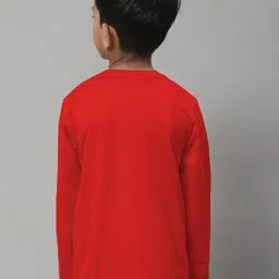 Friskers Boys Printed V-Neck Slim Fit T-shirt image 2