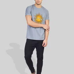 Greylongg Yorksteadd 2076 Typography Printed T-shirt image 2