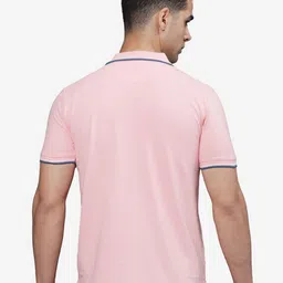 t-base Men Polo Collar Pockets T-shirt image 2
