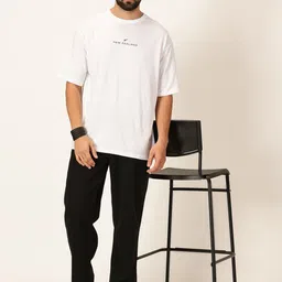 Thomas Scott Round Neck Typography Printed Bio Finish Cotton T-shirt image 5