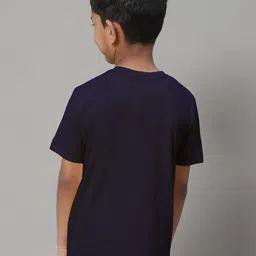 Friskers Boys Typography Printed Bio Wash Pure Cotton T-shirt image 4