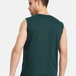 Octave Typography Printed Sleeveless T-shirt image 5