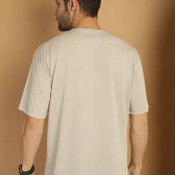 mack jonney VIMAL JONNEY Typography Printed Oversized Cotton T-shirt image 5