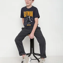 Octave Boys Batman Graphic Printed Round Neck T-shirt image 5