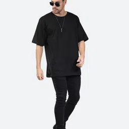 Mad Over Print Floral Printed Cotton Oversized T-shirt image 5