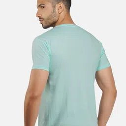 CHOZI Pack of 2 Typography Printed Round Neck Regular Fit Cotton T-Shirt image 5