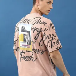 HIGHLANDER Unisex Typography Printed Oversized T-Shirt image 5