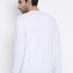 Richlook Men Grey Printed Sweatshirt image 2