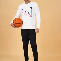 Street 808 by Pantaloons Typography Printed Pullover image 5