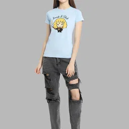 Fabflee Pack Of 3 Typography Printed Pure Cotton T-shirt image 3