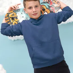 Instafab Boys Hooded Cotton Pullover Sweatshirt image 4