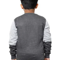 IndiWeaves Boys Pack Of 2 Colourblocked Sweatshirt image 4