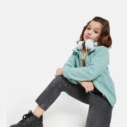 METTLE Girls Mock Collar Sweatshirt image 3