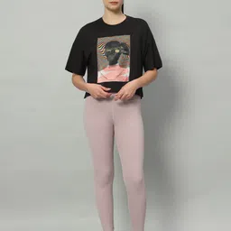 MKH Graphic Printed Relaxed Fit Drop-Shoulder Sleeves Dri-Fit T-shirt image 5