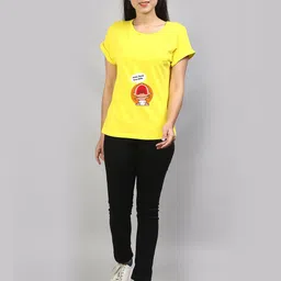 SillyBoom Graphic Printed Maternity And Feeding  T-shirt image 4