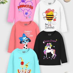 YK X Trampoline Girls 5 Printed Applique T-shirt-picture-0