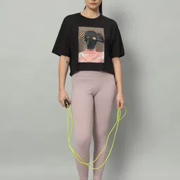 MKH Graphic Printed Relaxed Fit Drop-Shoulder Sleeves Dri-Fit T-shirt image 4