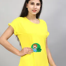 SillyBoom Graphic Printed Maternity And Feeding  T-shirt image 3