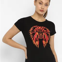 appulse Graphic Printed Slim Fit T-shirt image 1