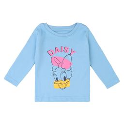 Bodycare Kids Girls Blue Printed Cotton Sweatshirt-picture-33