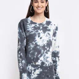 DOOR74 Women Printed Cotton Sweatshirt-picture-10