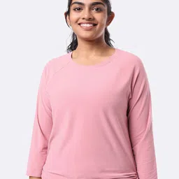 Blissclub Breezy Ruched Dry Fit Raglan Sleeve Skating Top image 1