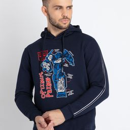 Status Quo Graphic Printed Hooded Cotton Pullover-picture-48
