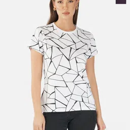 CHOZI Pack Of 2 Printed Cotton T-shirts-picture-22