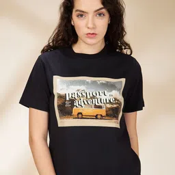 The Roadster Lifestyle Co Printed Cotton Tshirts-picture-39